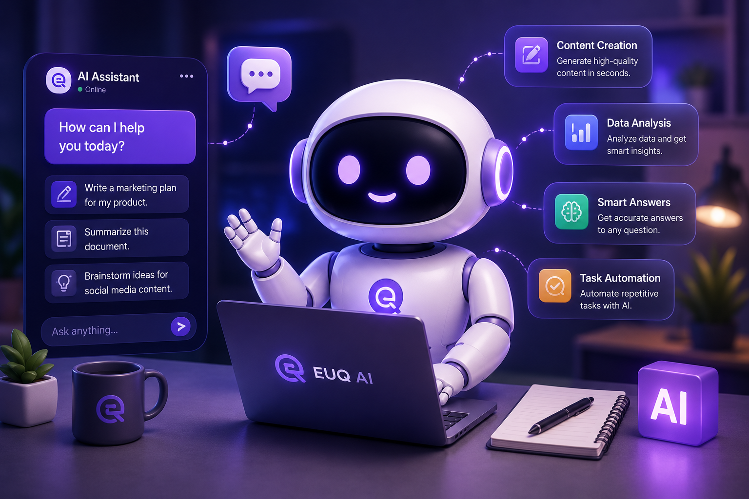 Ask. Create. Automate.